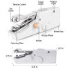 Handheld Sewing Machine Portable Mini Cordless Stitch Tool For Fabric Clothing