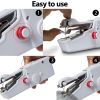 Handheld Sewing Machine Portable Mini Cordless Stitch Tool For Fabric Clothing