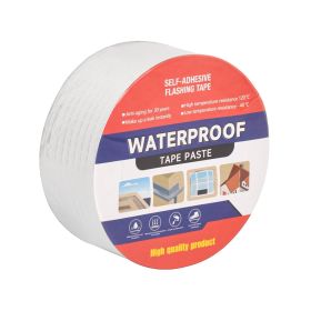 Waterproof Tape for Leaks Aluminum Butyl Tape with Adhesive for RV Repair, Glass Repairs, Air Mattress Patch, Window Caulking, Boat Sealing, Roof Patc (size: 2in x 16.4ft)