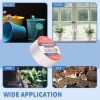 Waterproof Tape for Leaks Aluminum Butyl Tape with Adhesive for RV Repair, Glass Repairs, Air Mattress Patch, Window Caulking, Boat Sealing, Roof Patc