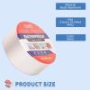 Waterproof Tape for Leaks Aluminum Butyl Tape with Adhesive for RV Repair, Glass Repairs, Air Mattress Patch, Window Caulking, Boat Sealing, Roof Patc