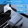 Power Bank Portable Phone Charger for Home Office Travel External Battery Pack with 1 Micro USB Cable Fit For IOSPhone 13/12 Samsung Galaxy S21 And Mo