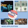 Waterproof Tape for Leaks Aluminum Butyl Tape with Adhesive for RV Repair, Glass Repairs, Air Mattress Patch, Window Caulking, Boat Sealing, Roof Patc