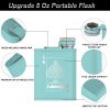 Healter Hip Flask for Men;  Portable Pocket Stainless Steel Flask Whiskey Flask for Outdoor Camping Climbing Hiking Picnic 6oz/8oz